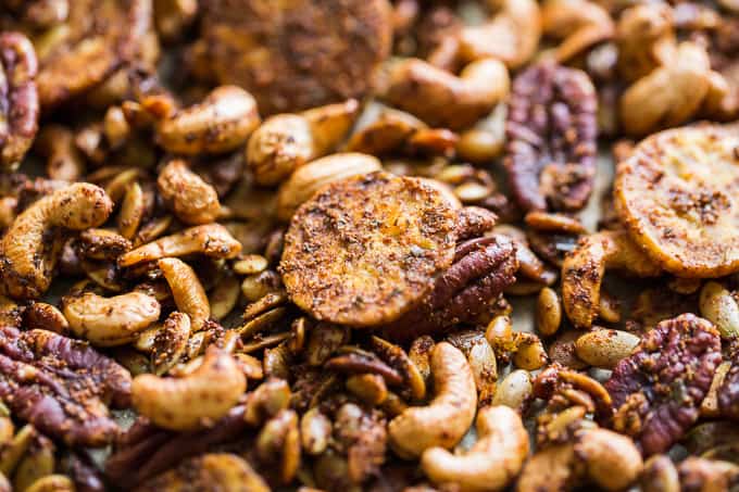 Easy Paleo Zesty Ranch Trail Mix: Healthy Grab-and-Go Snack